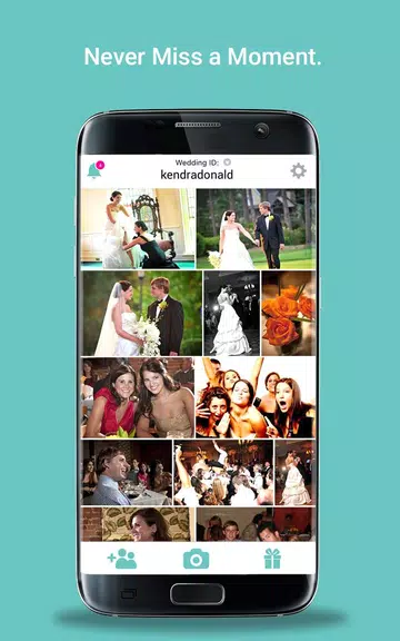 WedPics - Wedding Photo App ภาพหน้าจอ 1