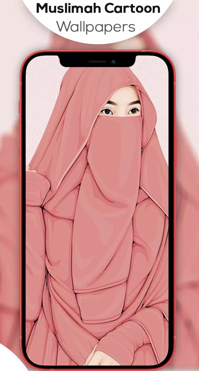 Muslimah Cartoon Wallpapers HD 스크린샷 2