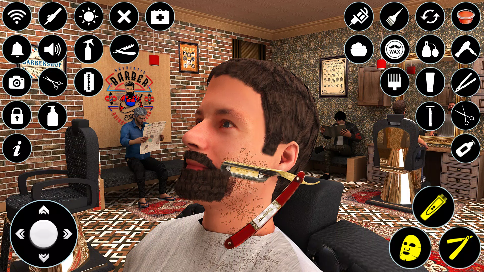 Barber Shop Game: Hair Salon Zrzut ekranu 0