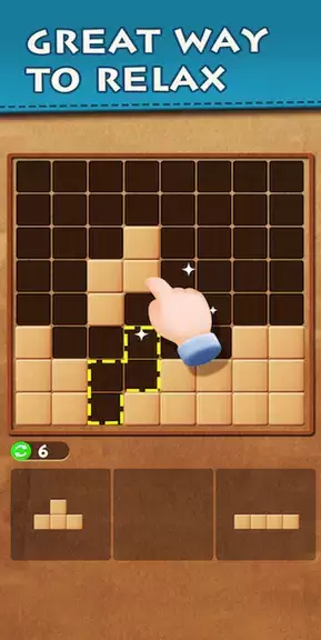 Wood Block Puzzle Classic Game ภาพหน้าจอ 1