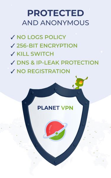 Free VPN Planet Скриншот 2