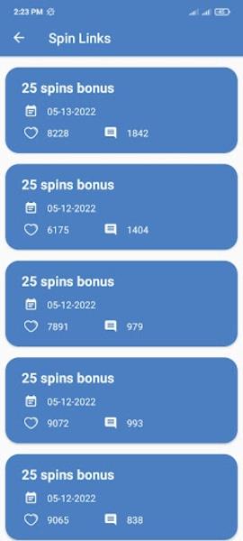 Spin Link - Spin and Coin Screenshot 0