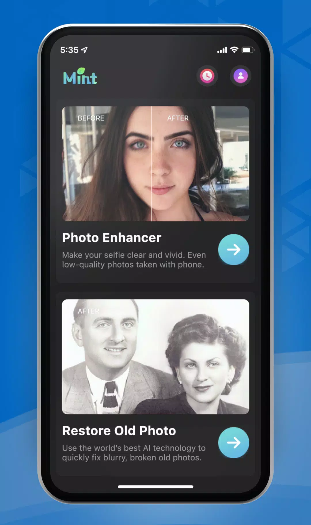 MintAI - Photo Enhancer Screenshot 2