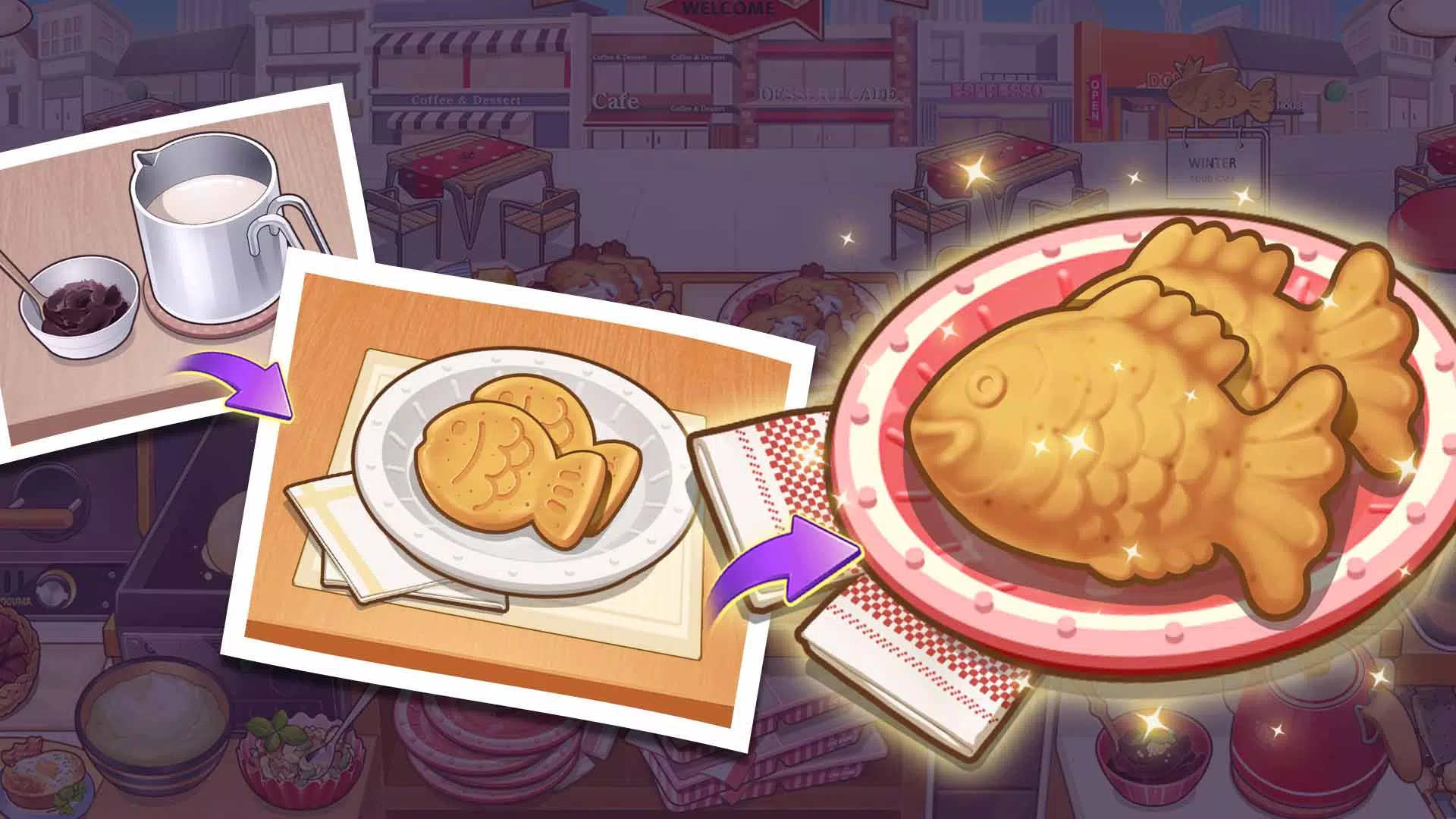 마이리틀셰프: 레스토랑 카페 타이쿤 경영 요리 게임 Скриншот 1