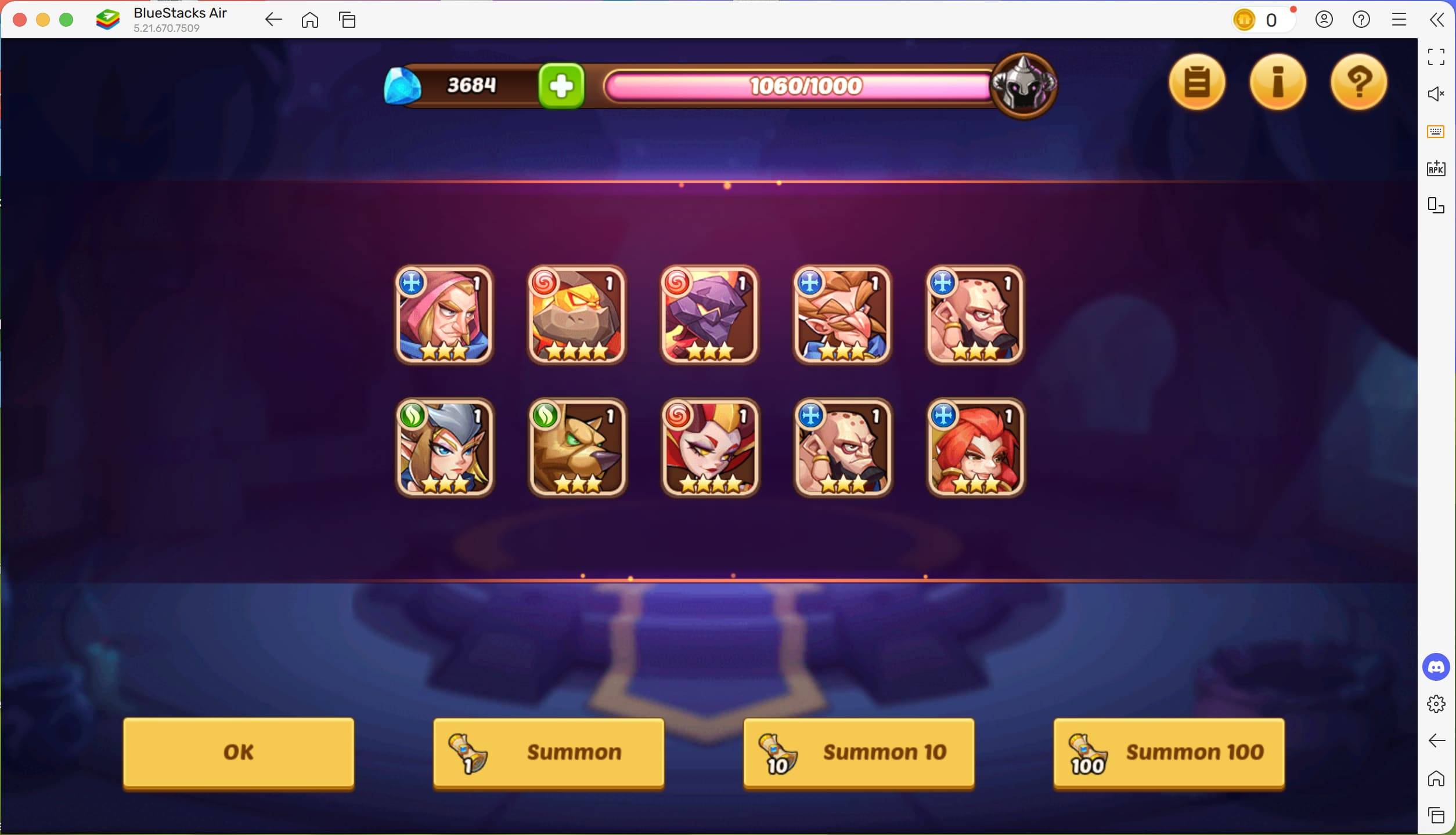 Bulo Kahramanlarınızı Bluestacks Air ile Mac'te Artırın