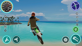 Bike Stunt Race 3D Capture d'écran 0