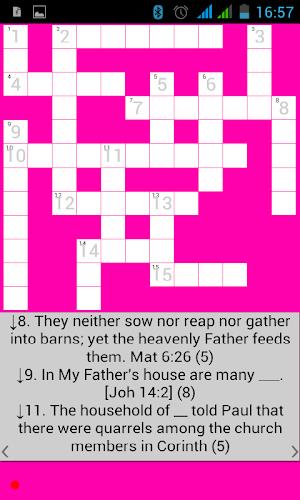 Bible Crossword ภาพหน้าจอ 1