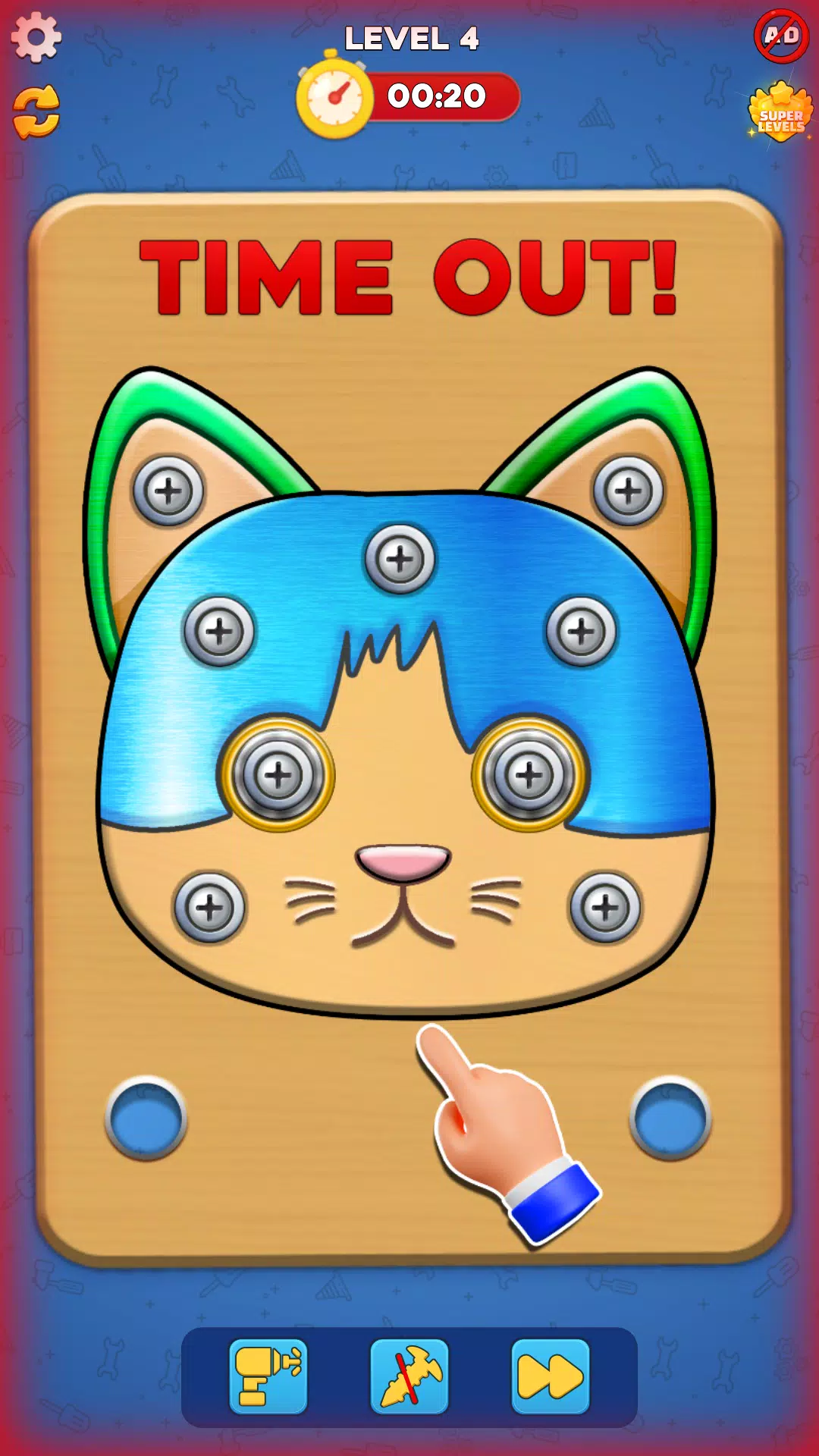 Screw Nuts and Bolts Puzzle स्क्रीनशॉट 1