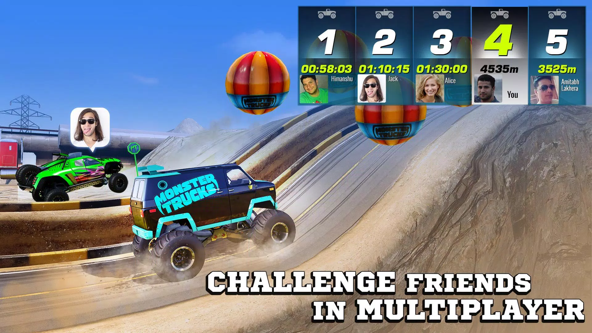 Monster Truck Xtreme Racing ภาพหน้าจอ 1