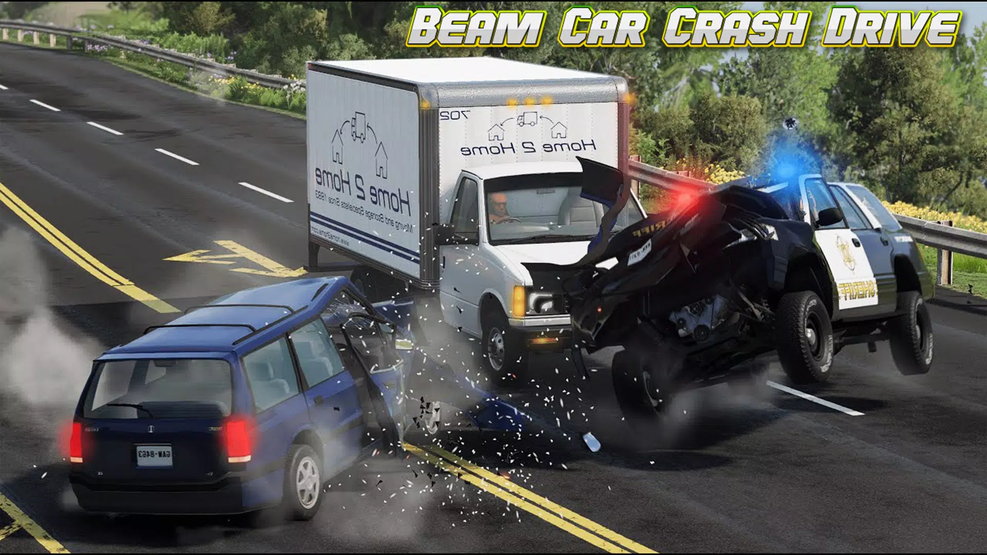 Beam Drive Car Crash Simulator Zrzut ekranu 2