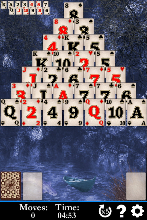 Pyramid Solitaire Water World ဖန်သားပြင်ဓာတ်ပုံ 3