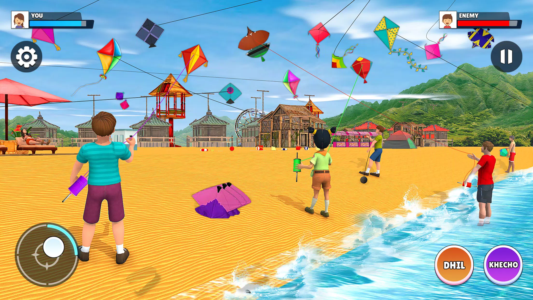 Kite Flying 3D - Pipa Combate应用截图第3张
