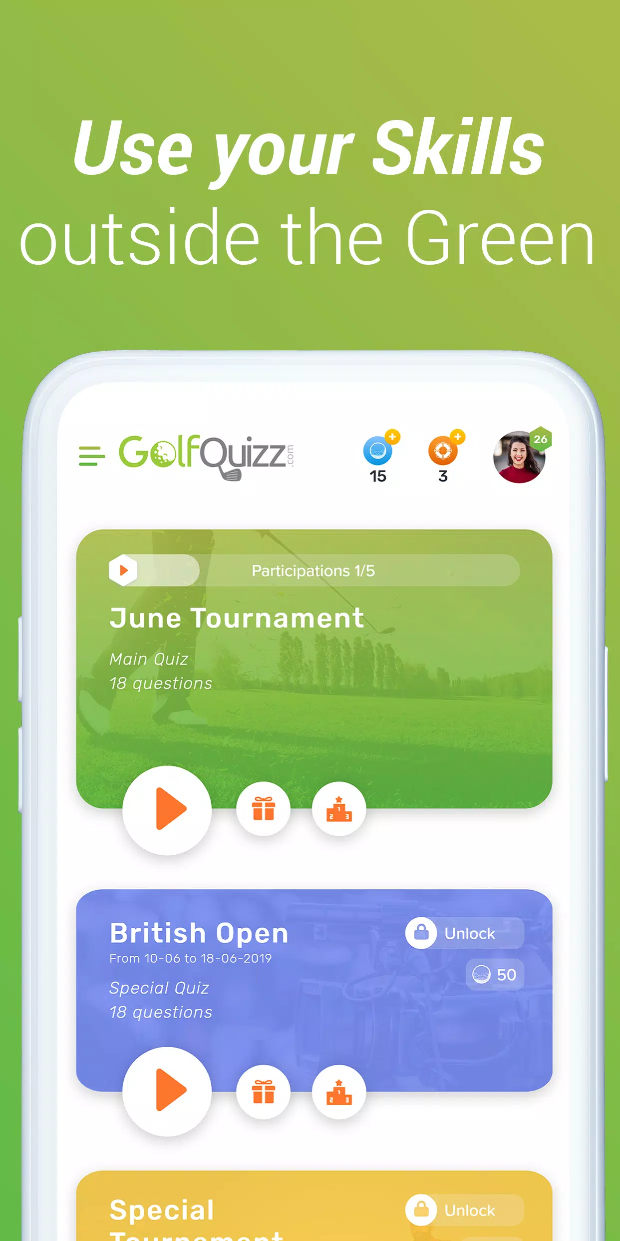 GolfQuizz應用截圖第3張