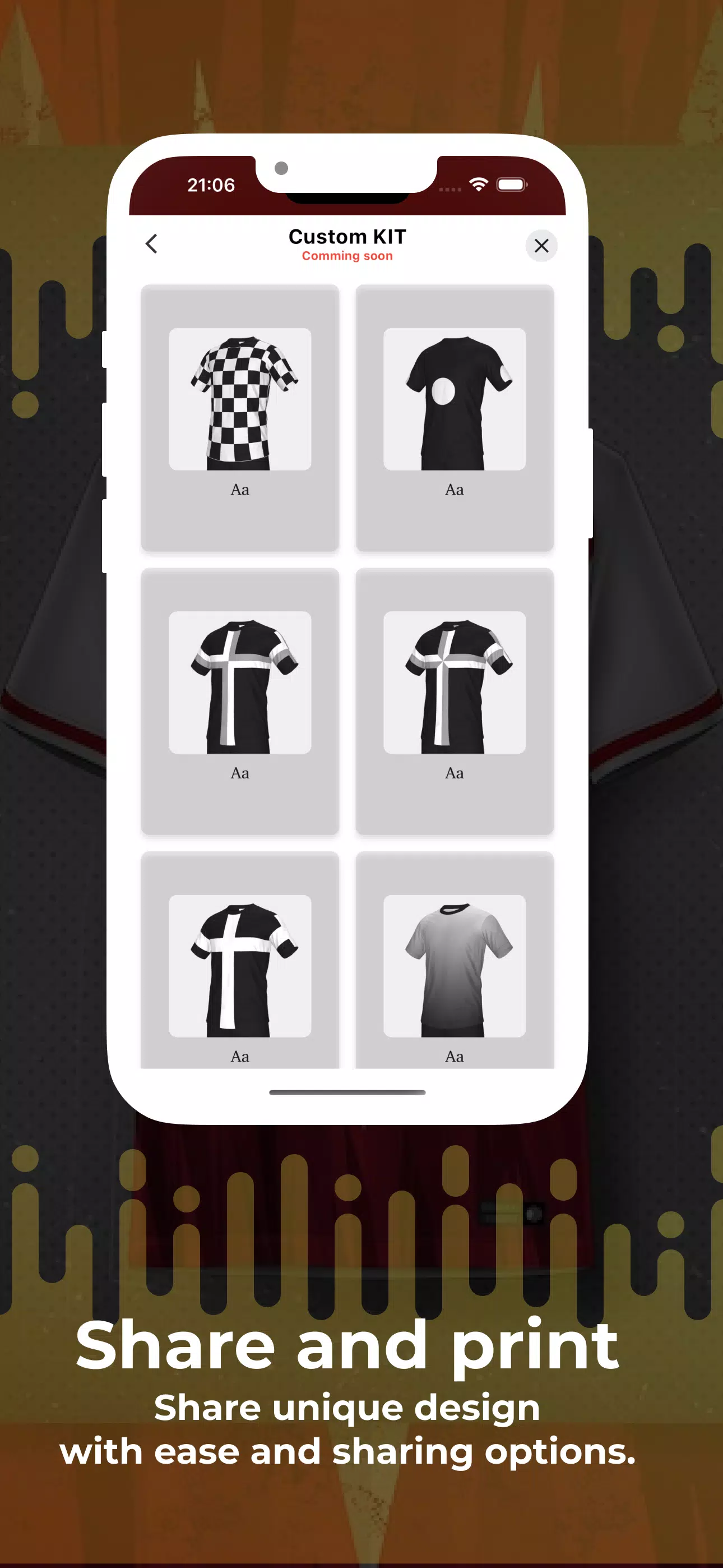 Football Jersey Kit Creator स्क्रीनशॉट 3