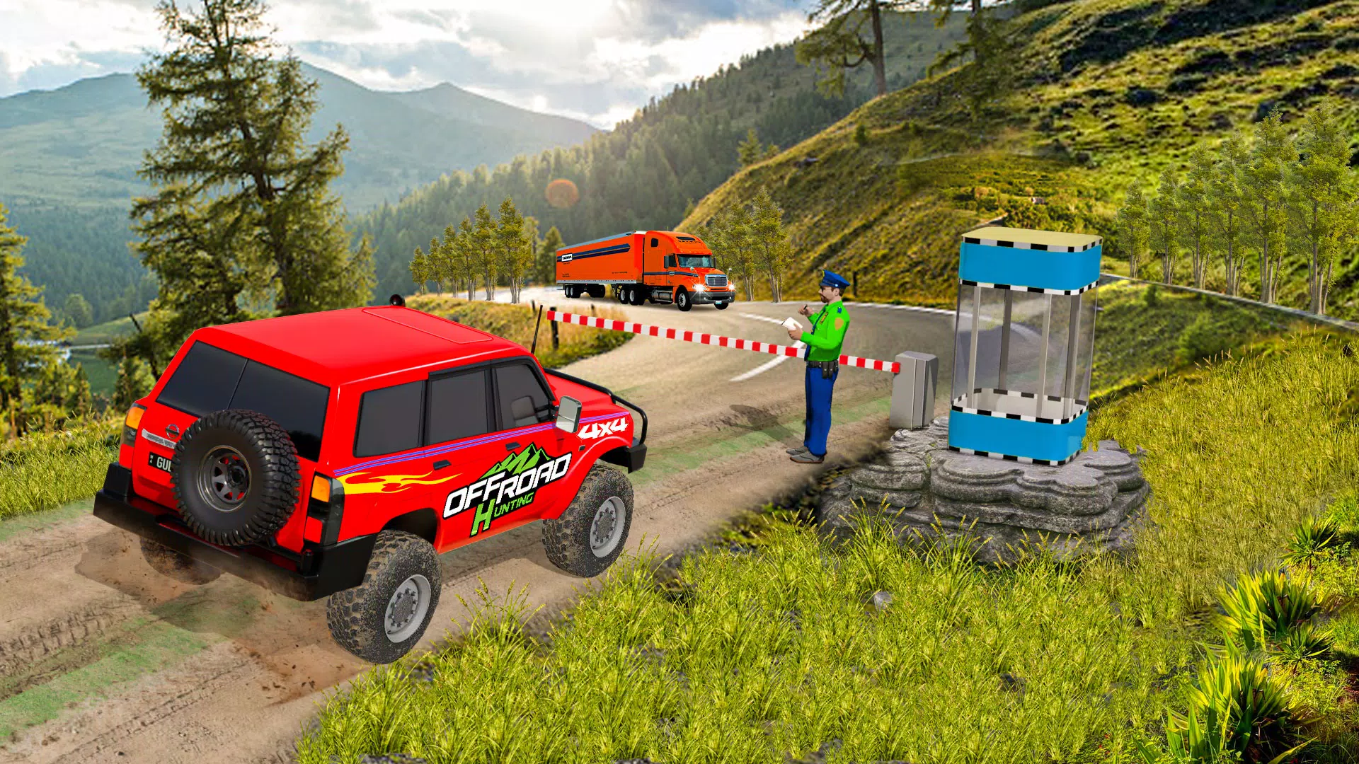 Off The Road-Hill Driving Game Скриншот 1