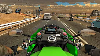 Racing In Moto: Traffic Race Ảnh chụp màn hình 0