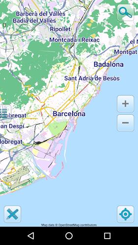 Map of Barcelona offline Tangkapan skrin 0