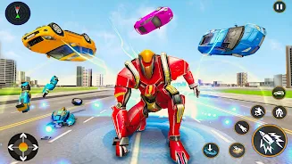 Helicopter Robot Car Game 3d 스크린샷 3