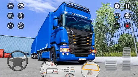 Euro Cargo Truck Simulator Pro Ekran Görüntüsü 3