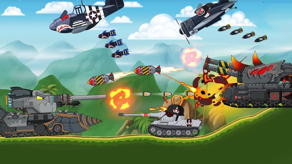 Tank Combat: War Battle Schermafbeelding 1