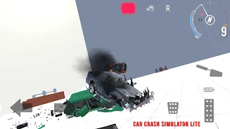 Car Crash Simulator Lite ภาพหน้าจอ 1