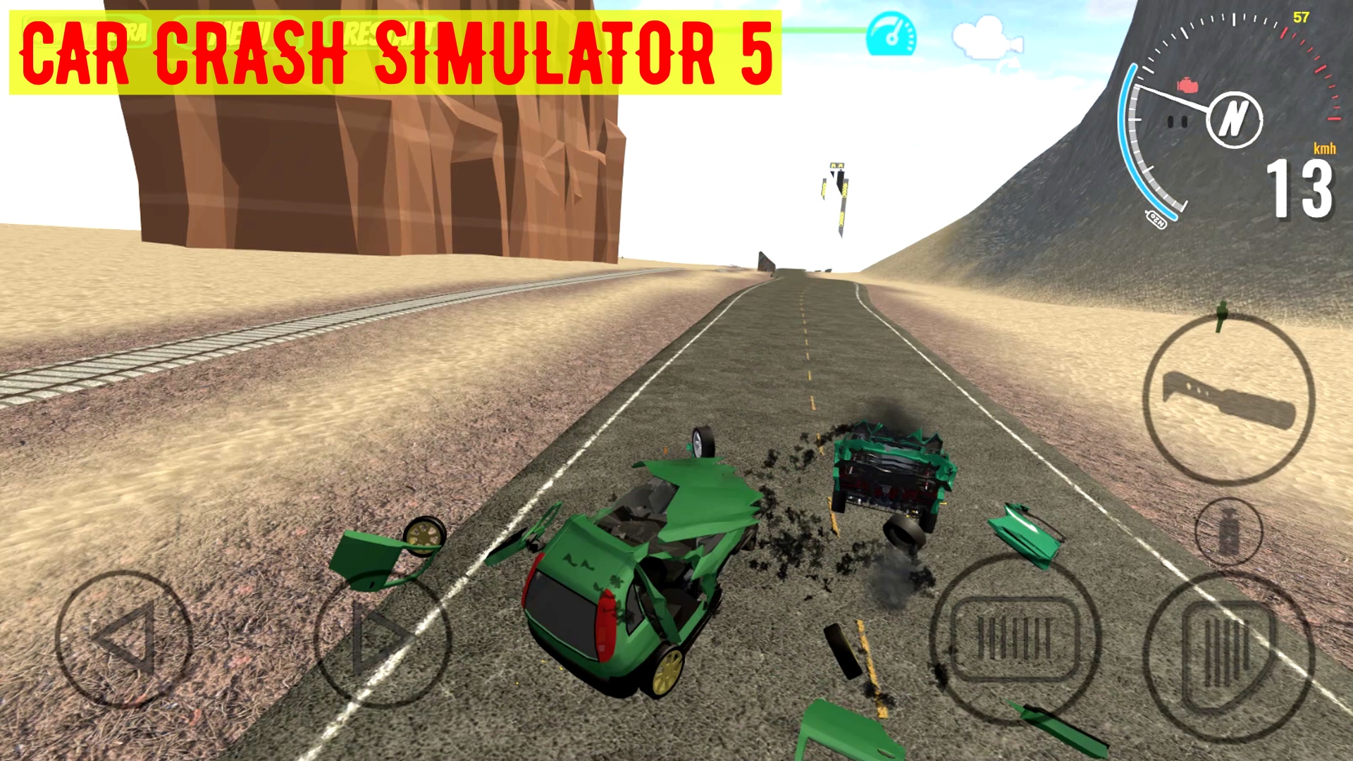 Car Crash Simulator 5 ภาพหน้าจอ 1