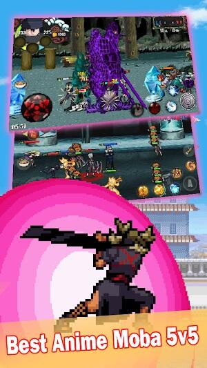 Ninja MOBA MOD APK เวอร์ชันล่าสุด