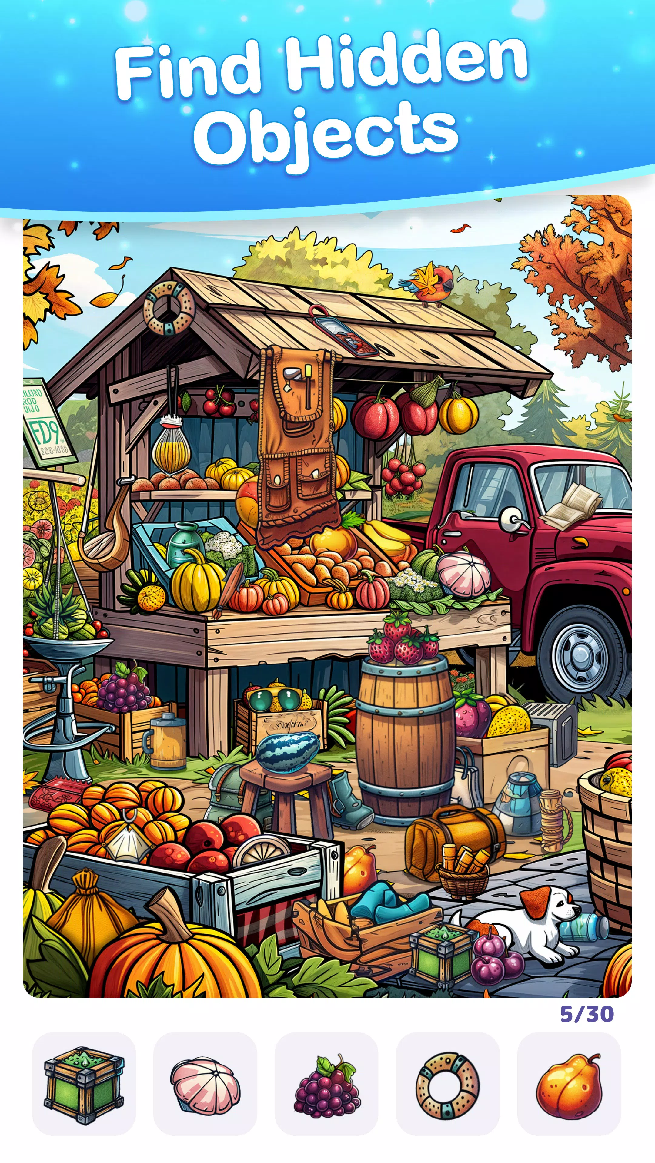Find Hidden Objects - Spot It! Tangkapan skrin 0