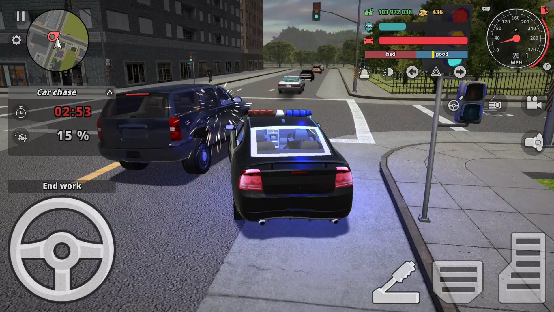 Police Cop Simulator. Gang War Captura de tela 1