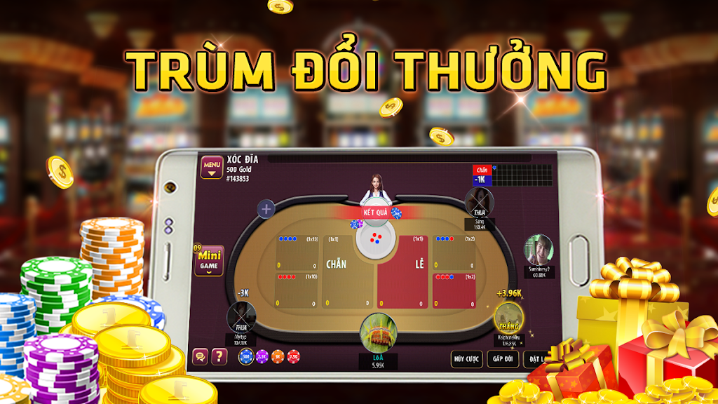 Xèng club -Game bai doi thuong-danh bai doi thuong Captura de tela 1
