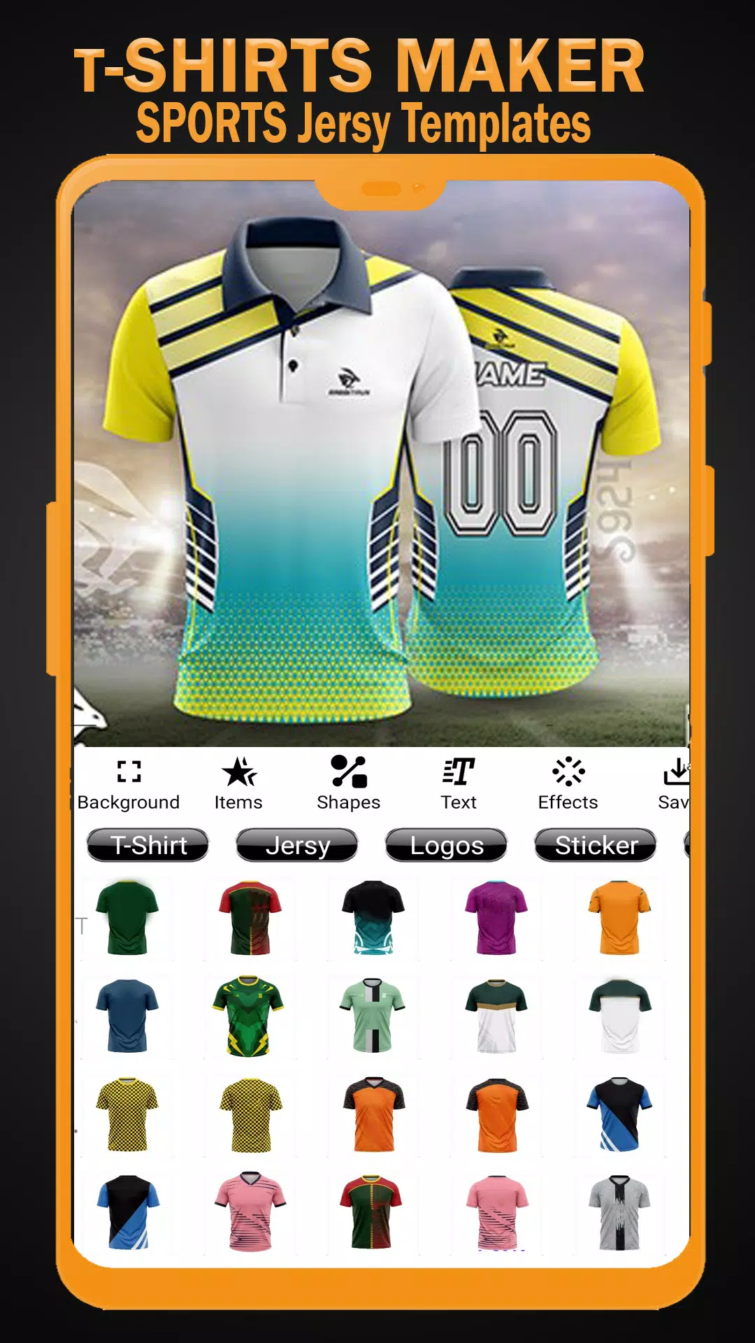 Sports T-shirt Maker&Designer Capture d'écran 3