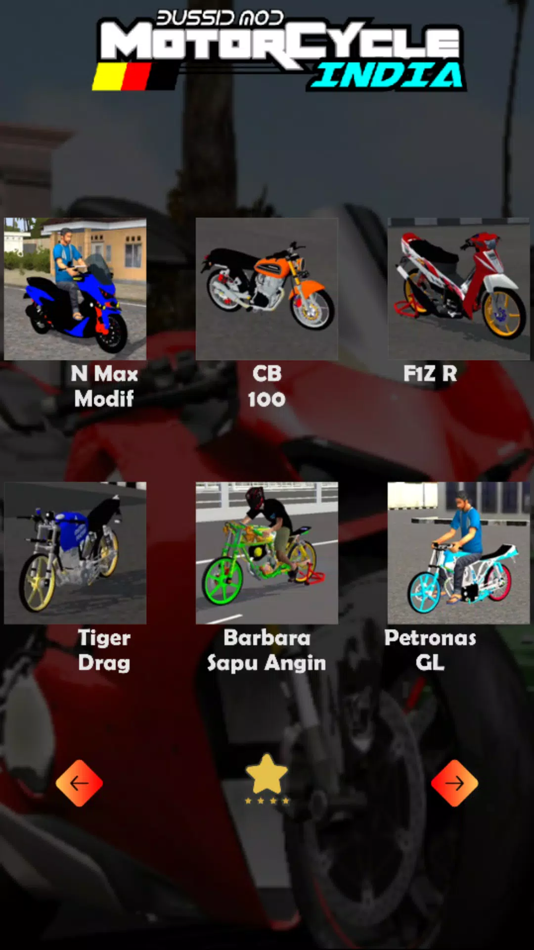 Bussid Mod Motorcycle India Ảnh chụp màn hình 2