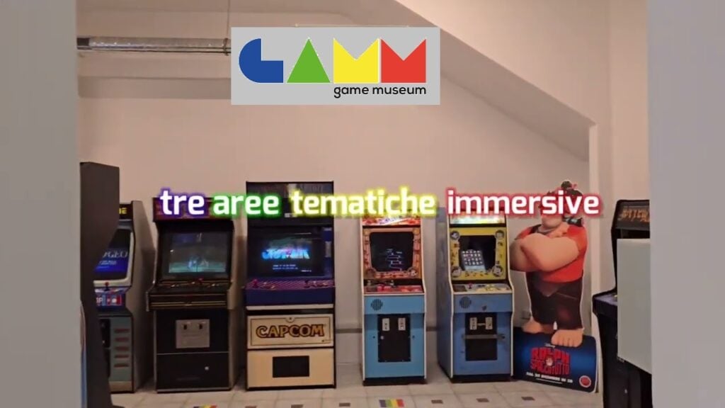 GAMM: ervaar de geschiedenis van videogames in Italië