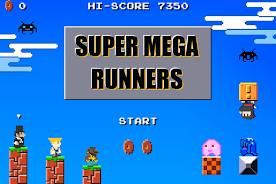 Super Mega Runners : Stage mak Tangkapan skrin 0