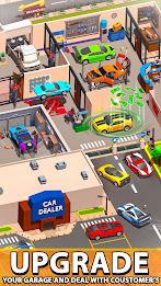 Idle Car Dealer Tycoon Games Schermafbeelding 1