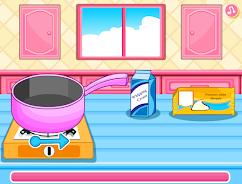 cooking cake Caramel games Captura de pantalla 3