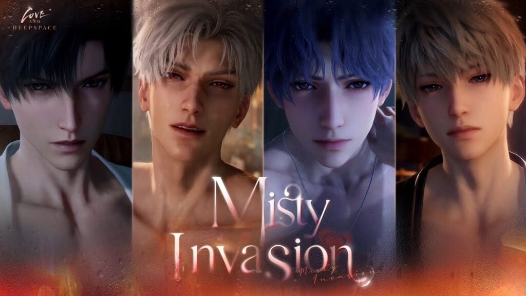 Annuncio dell'evento Misty Invasion in Love and Deepspace: Soar to New Heights!