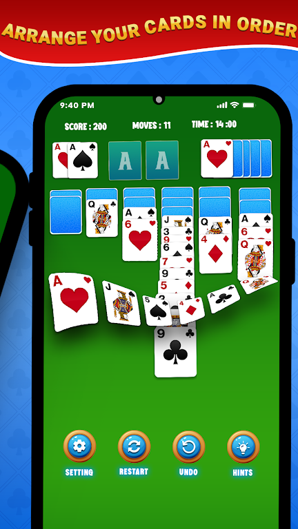 Royal Solitaire Card Game Screenshot 2