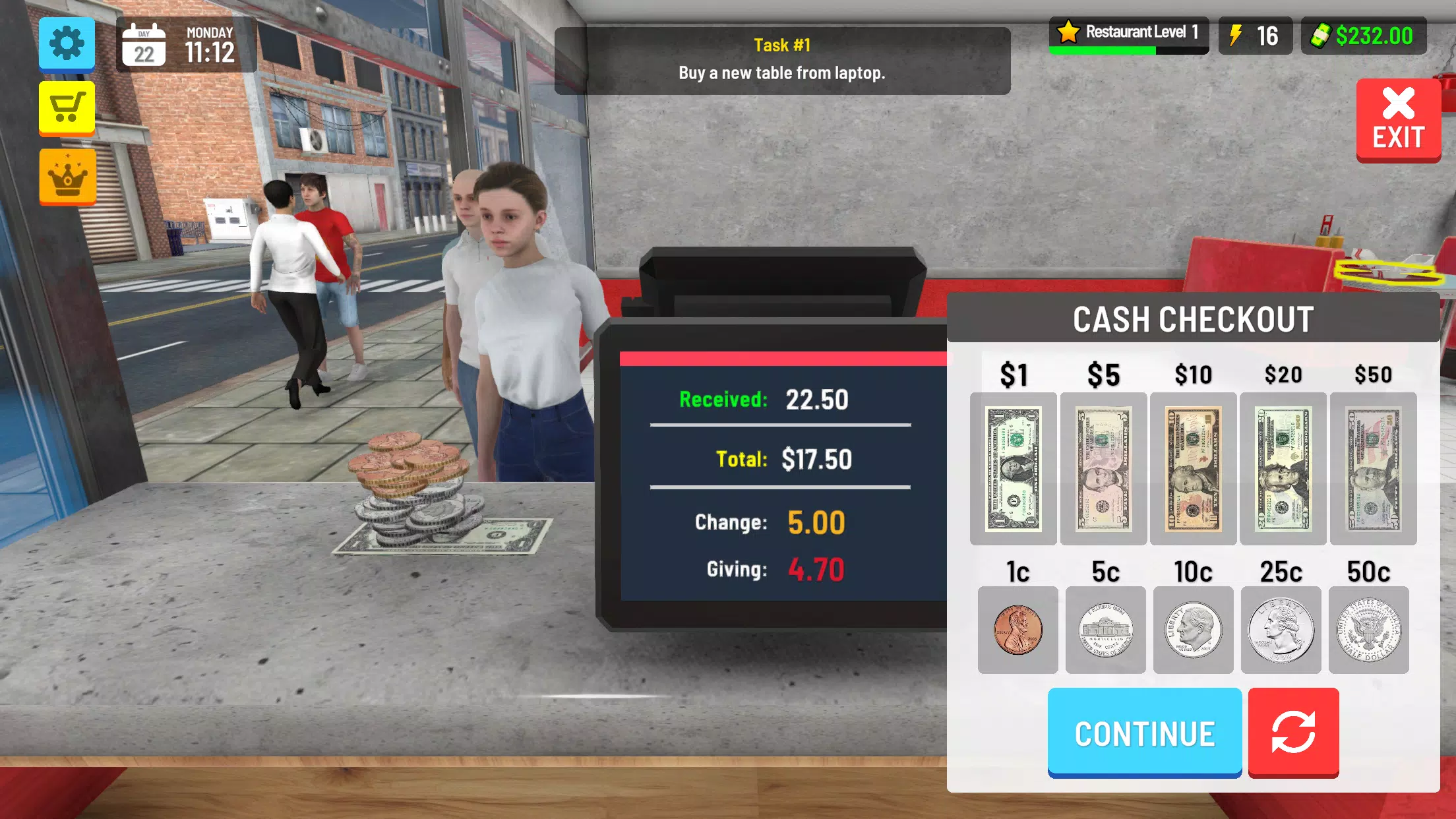 Burger Station Simulator 3D! Tangkapan skrin 2