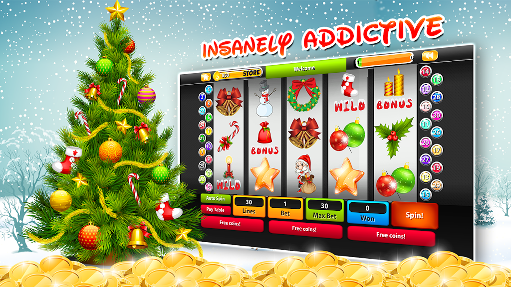 Christmas Slots Casino ภาพหน้าจอ 1