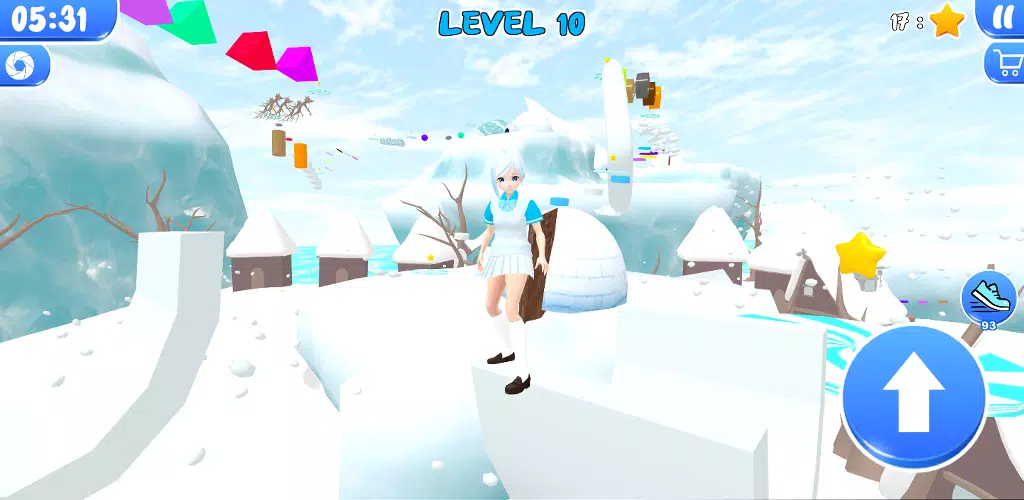 Props Winter Ice Snow Obby ภาพหน้าจอ 3