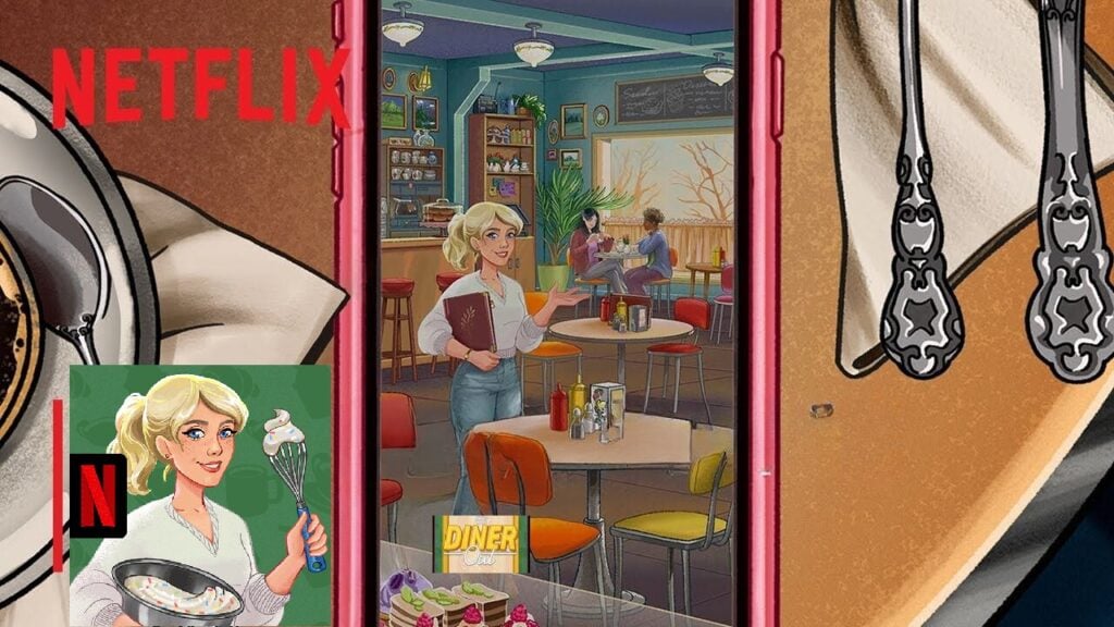 Ingredientes de coincidencia en el acogedor juego de rompecabezas de Netflix Diner