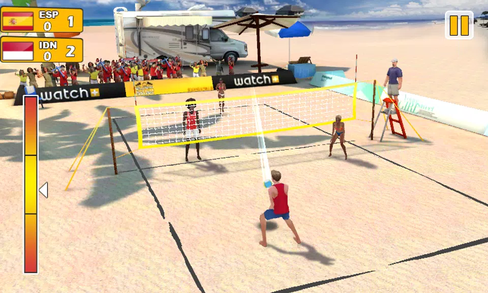 Beach Volleyball 3D Captura de tela 1