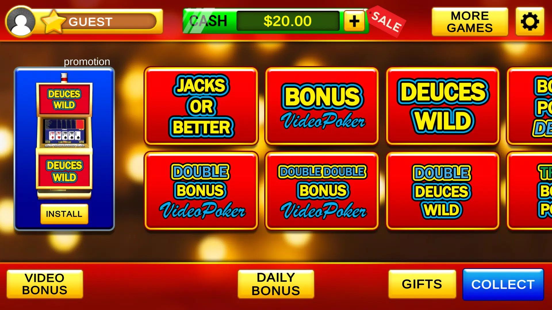 Video Poker Casino 스크린샷 3