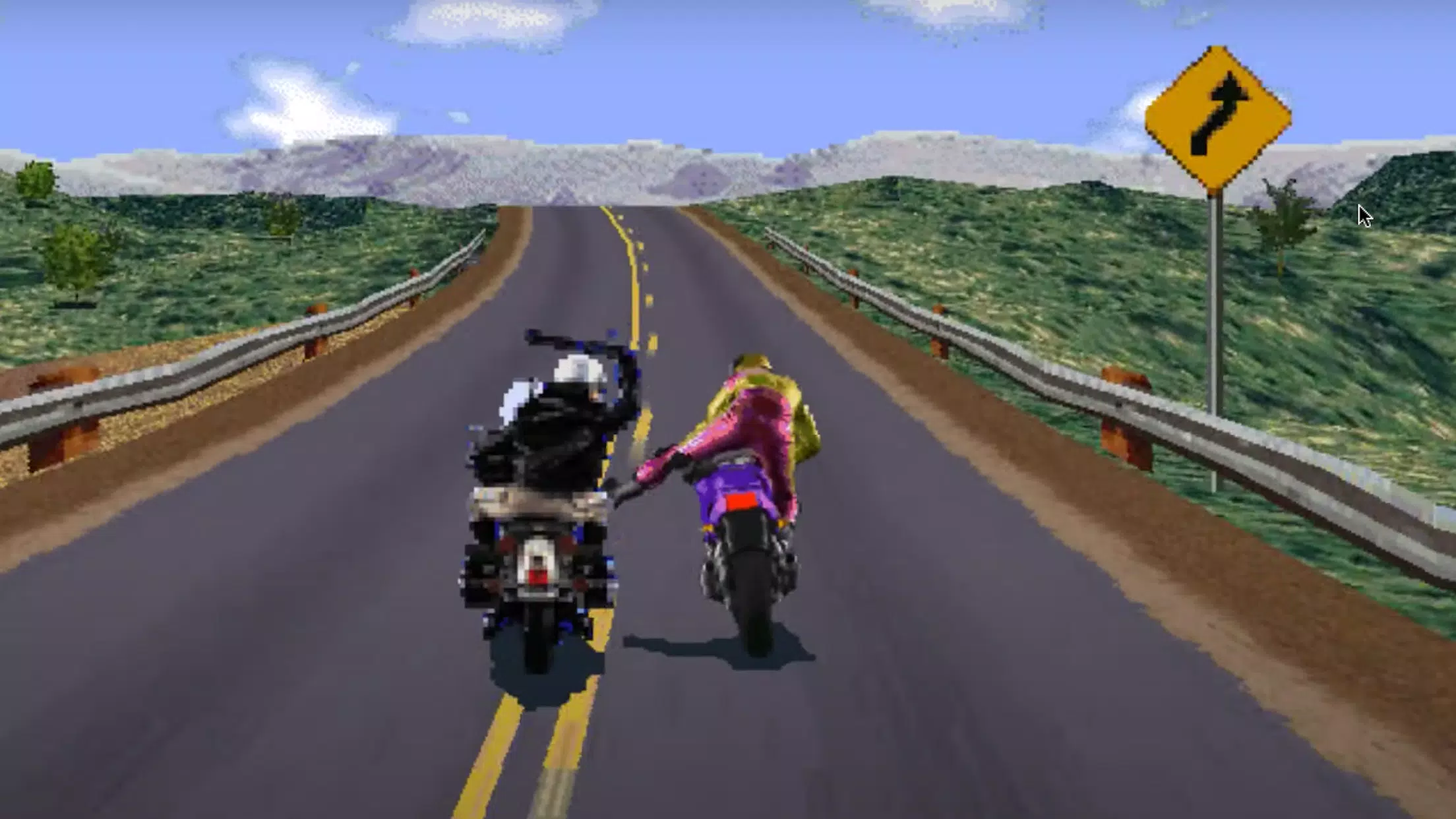 Road Rash ภาพหน้าจอ 1