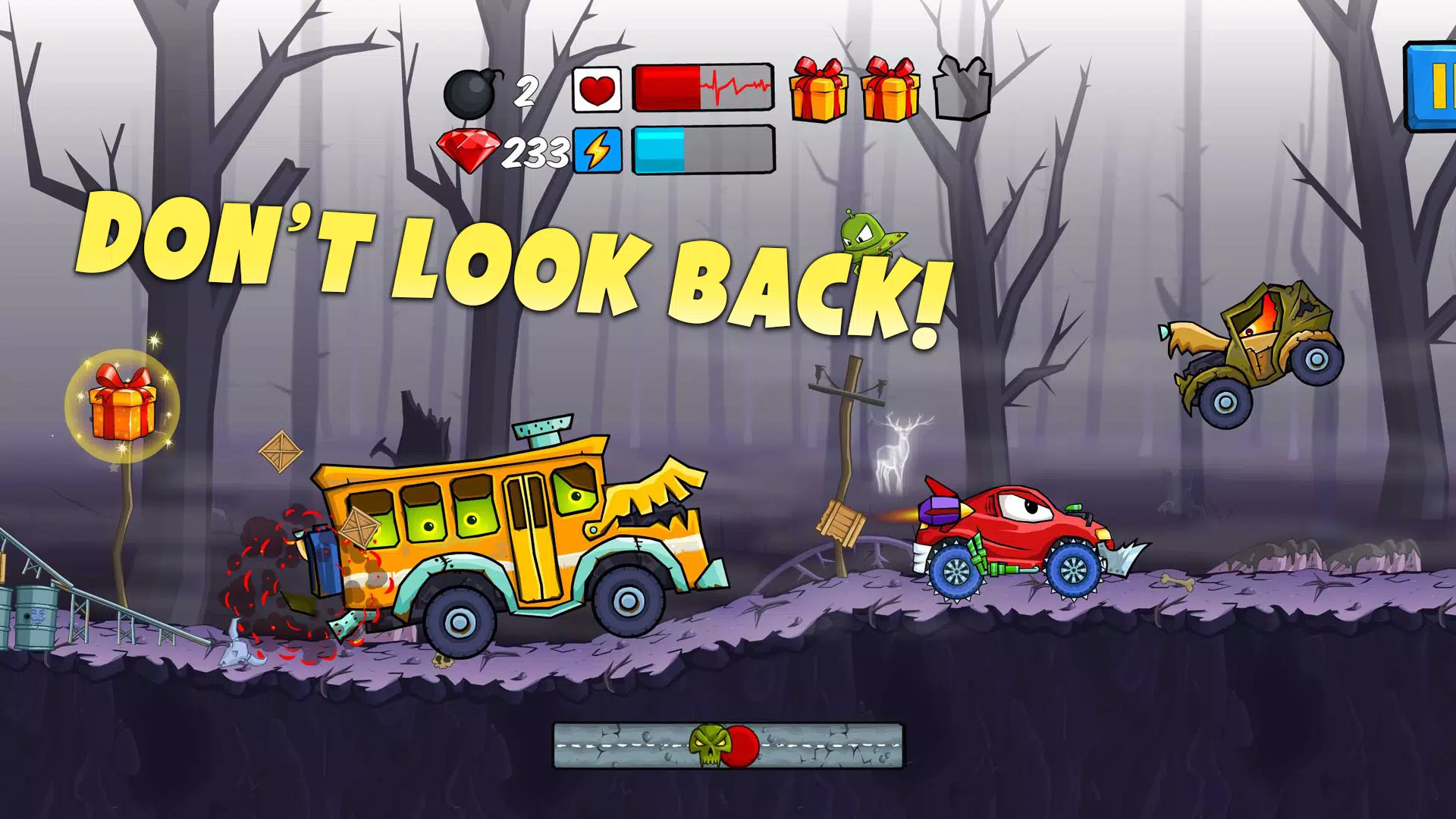 Car Eats Car - Apocalypse Race Schermafbeelding 1