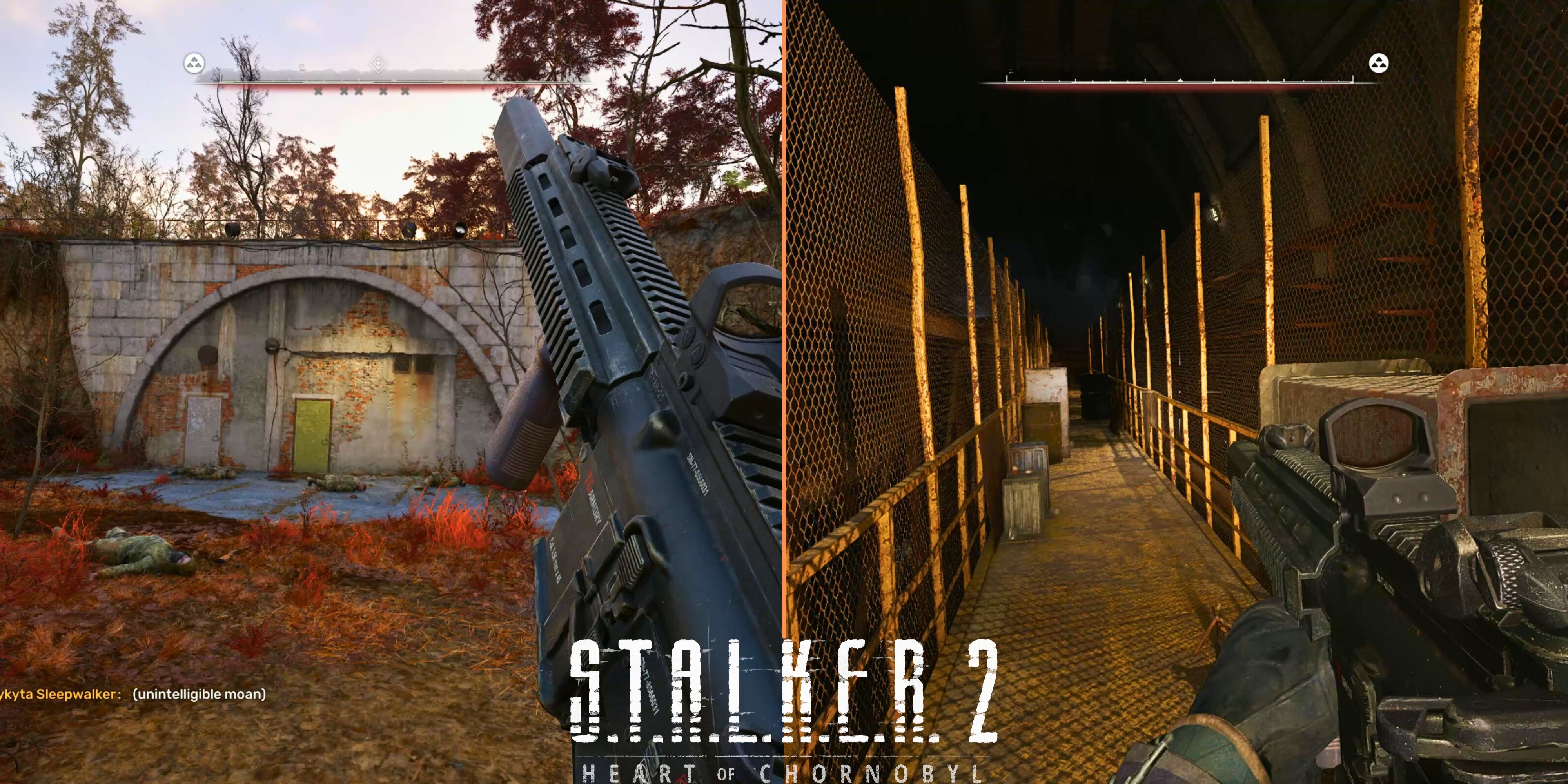 進入Stalker 2的Red Forest的廢棄Lishchyna設施