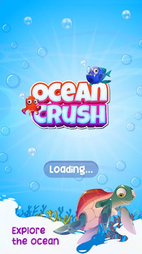 Ocean Crush Game - Match 3 Schermafbeelding 0