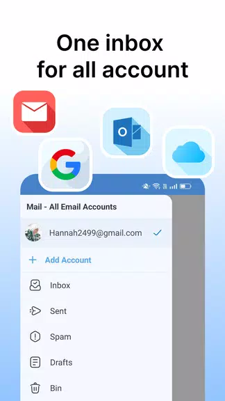 aiMail - Al Email Accounts スクリーンショット 1