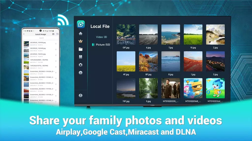 Mirrcast TV Receiver - Cast Скриншот 0